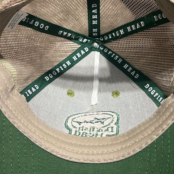 🔥🔥 Vintage DOGFISH HEAD Fishing Trucker Style Mesh Snapback Hat - PERFECT - Picture 8 of 8
